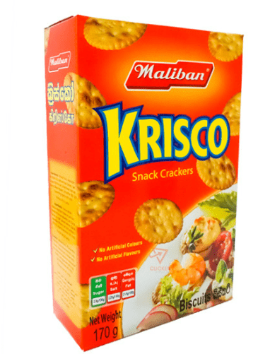 MALIBAN KRISCO SNACK CRACKERS - 170G - MALIBAN