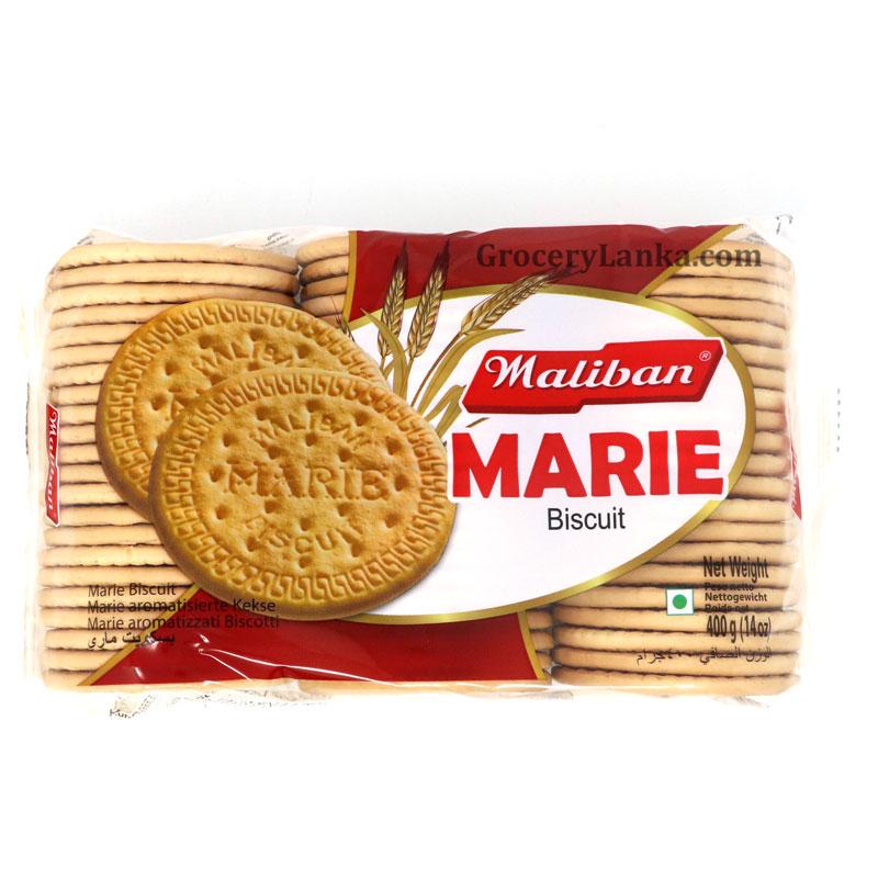 MALIBAN MARIE BISCUIT - 400G - MALIBAN