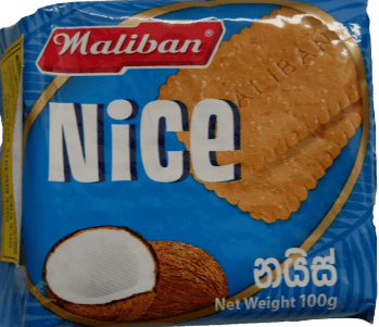 MALIBAN NICE BISCUIT - 100G - MALIBAN