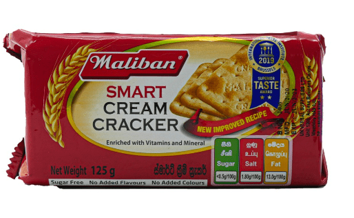 MALIBAN SMART CREAM CRACKER - 125G - MALIBAN