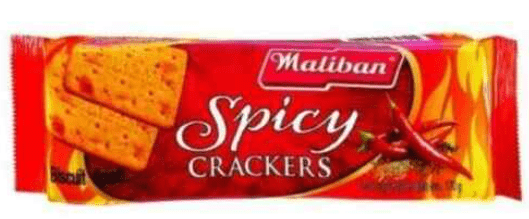 MALIBAN SPICY CRACKERS - 170G - MALIBAN