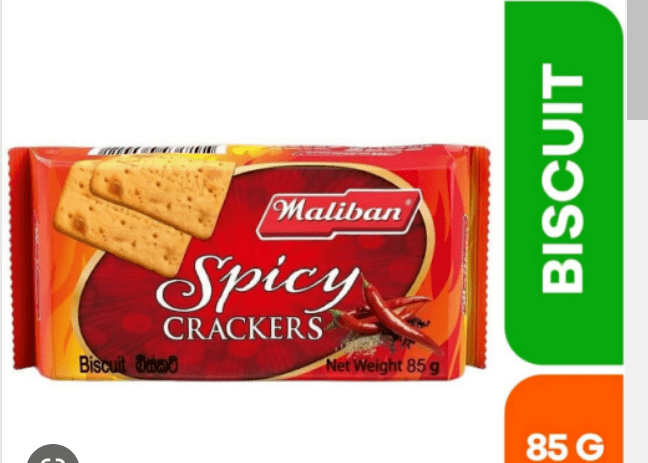 MALIBAN SPICY CRACKERS - 85G - MALIBAN