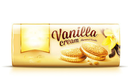 MALIBAN WAFERS VANILLA CREAM - 90G - MALIBAN