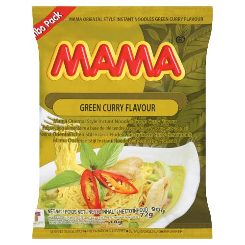 MAMA GREEN CURRY NOODLES - 90G - MAMA