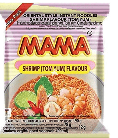 MAMA SHRIMP (TOM YUM) FLAVOUR - 90G - MAMA