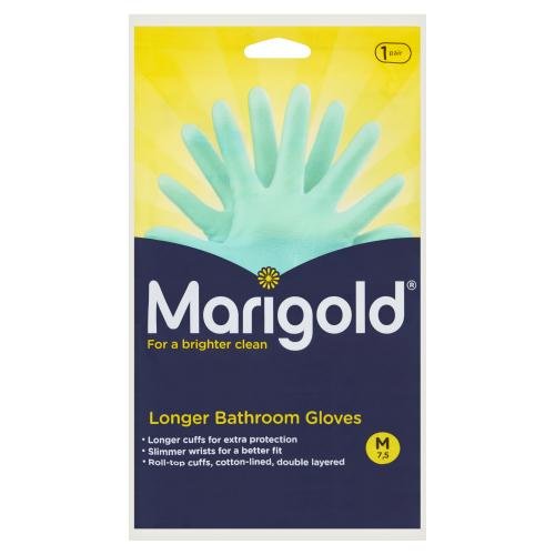 MARIGOLD BATHROOM GLOVES MEDIUM - 1PK - MARIGOLD