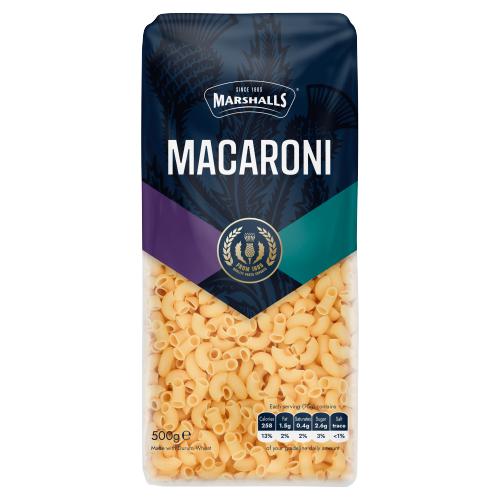 MARSHALS MACARONI - 500G - MARSHALS