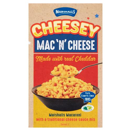 MARSHALS MACARONI CHEESEY - 190G - MARSHALS