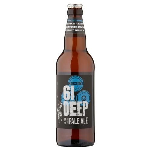 MARSTONS 61 DEEP PALE ALE BEER - 500ML - MARSTONS