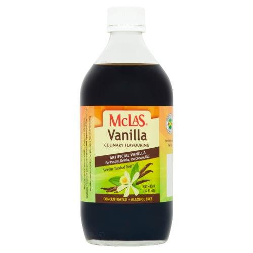 MCLAS VANILLA FLAVOURING - 480ML - MCLAS