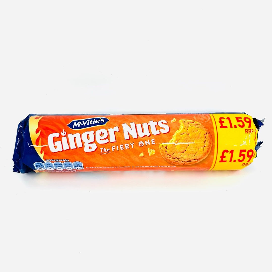 MCVITIES GINGER NUTS - 250G - MCVITIES