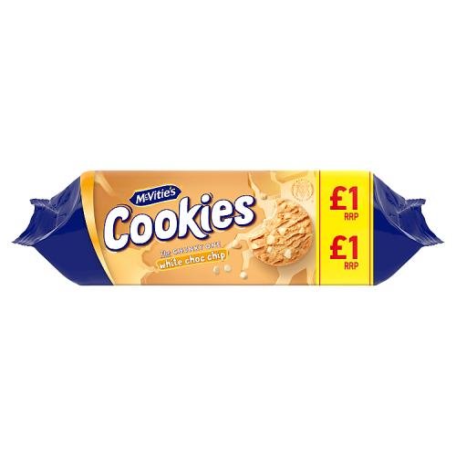 MCVITIES WHITE CHOC CHIP COOKIES - 150G - MCVITIES