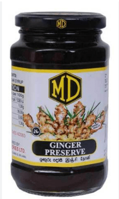 MD GINGER PRESERVE - 490G - MD