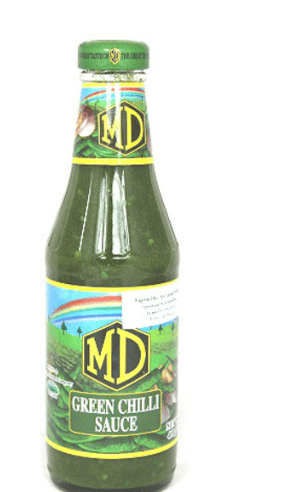 MD GREEN CHILLI SAUCE - 400G - MD