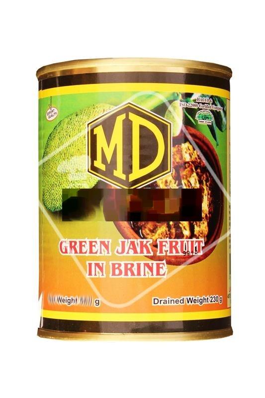 MD GREEN JAK FRUIT IN BRINE - 230G - MD