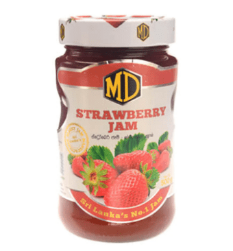 MD NATURAL STRAWBERRY JAM - 500G - MD