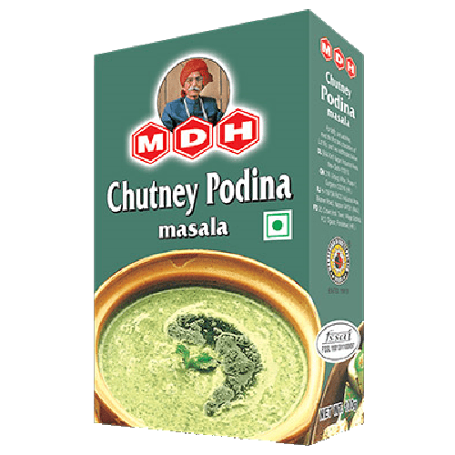 MDH CHUTNEY PODINA MASALA - 100G - MDH