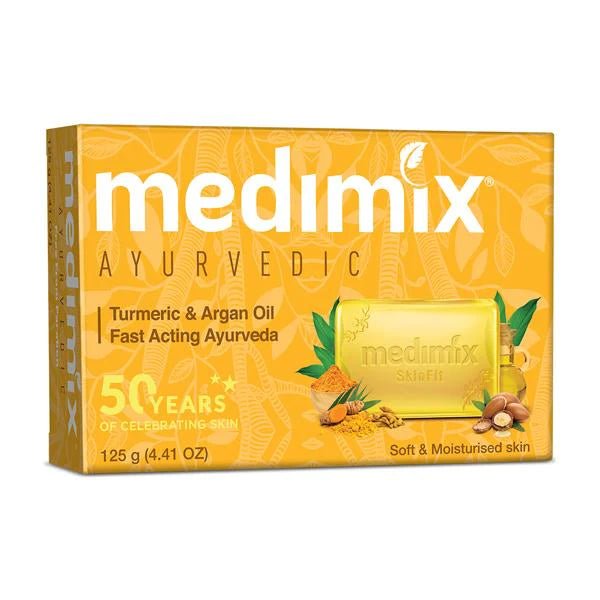 MEDIMIX TURMERIC & ARGAN OIL SOAP - 125G - MEDIMIX