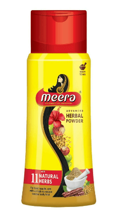 MEERA HERBAL POWDER - 120G - MEERA