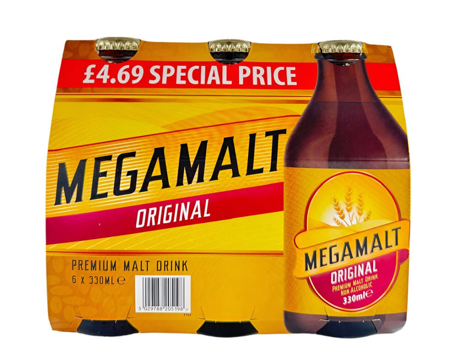 Megamalt Original - 6x330ml - MEGA MALT