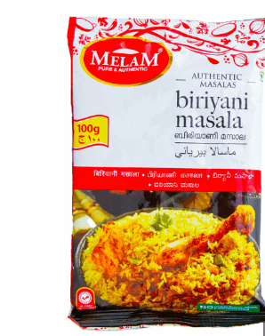 MELAM BIRIYANI MASALA - 100G - MELAM