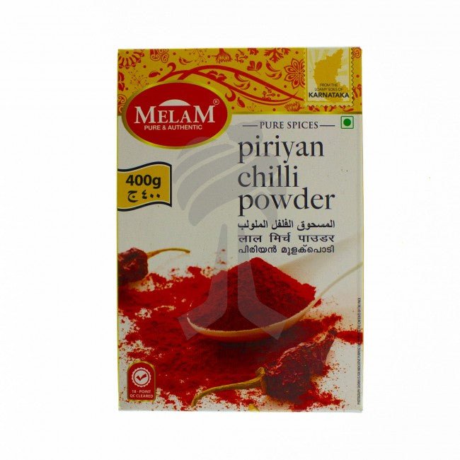 MELAM PIRIYAN CHILLI POWDER - 400G - MELAM