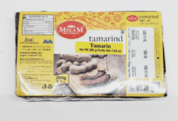 MELAM TAMARIND SEEDLESS - 200G - MELAM