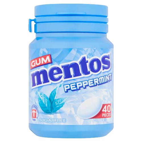 MENTOS GUM PEPPERMINT - 56G - MENTOS