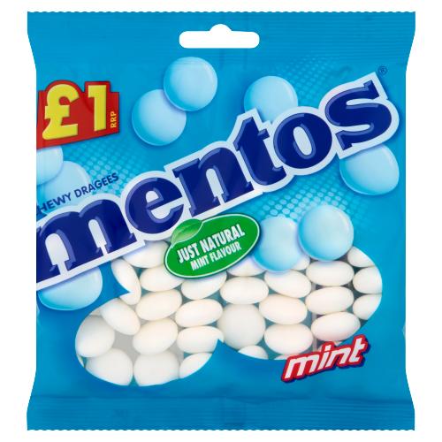 MENTOS MINTS CLIPSTRIP - 135G - MENTOS