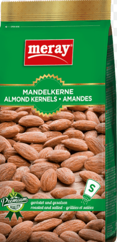 MERAY ALMOND KERNELS RAW - 150G - MERAY