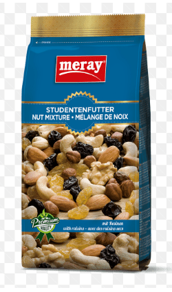 MERAY NUT MIXTURE WITH RAISINS - 85G - MERAY