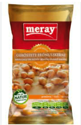 MERAY SKINLESS PEANUTS KERNELS (ROASTED & SALTED) - 85G - MERAY