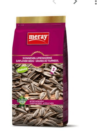 MERAY SUNFLOWER SEEDS (EXTRA SALTED) - 250G - MERAY