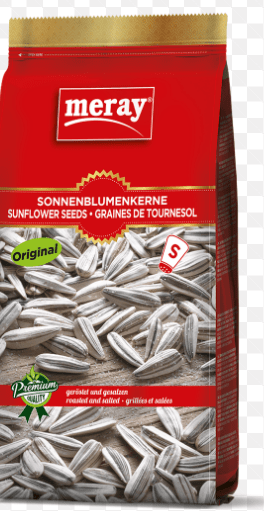 MERAY SUNFLOWER SEEDS (ROASTED & SALTED) - 85G - MERAY