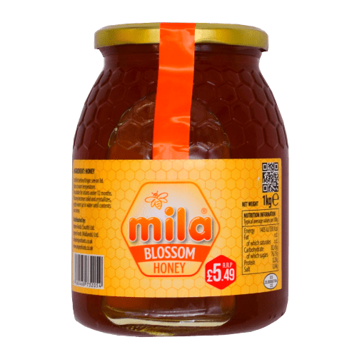 MILA BLOSSOM HONEY JAR - 1KG - MILA