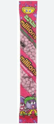 MILLIONS TUBE BLACKCURRENT FLAVOUR - 60G - MILLIONS