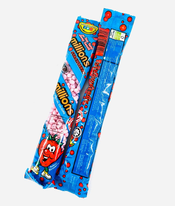 MILLIONS TUBE STRAWBERRY - 55G - MILLIONS