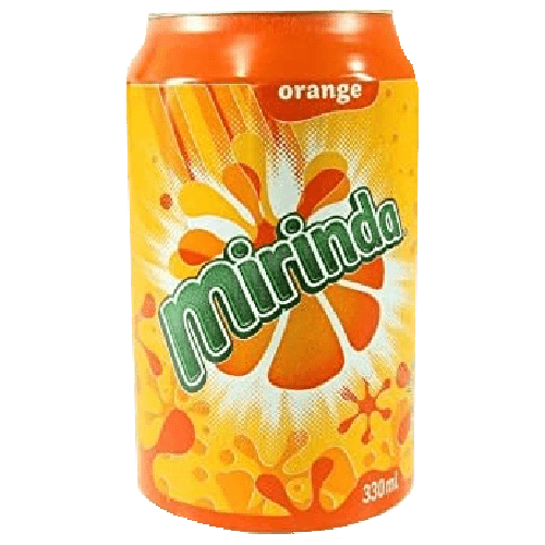 MIRANDA ORANGE CANS - 330ML - MIRINDA