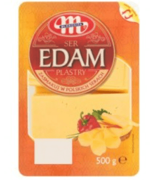 MLEKOVITA EDAM PLASTRY - 500G - MLEKOVITA