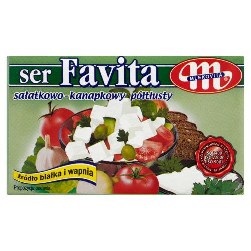 MLEKOVITA SER FAVITA CHEESE - 270G - MLEKOVITA