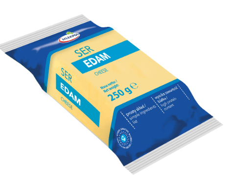 MLEKPOL SER EDAM CHEESE - 250G - MLEKPOL