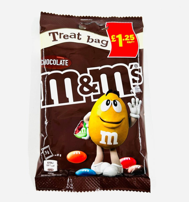 M&MS CHOCO TREAT BAG - 82G - M&MS