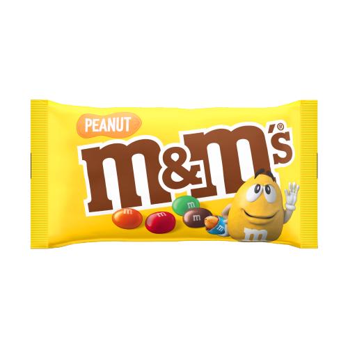 M&MS PEANUT STD BAG - 45G - M&MS