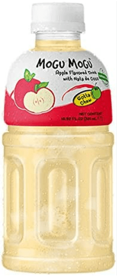 MOGU MOGU APPLE FLAVORED DRINK - 320ML - MOGU MOGU