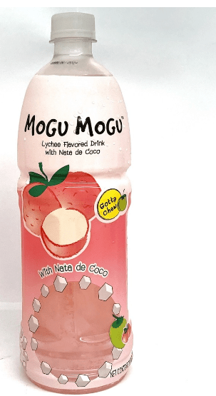 MOGU MOGU LYCHEE FLAVORED DRINK - 1L - MOGU MOGU