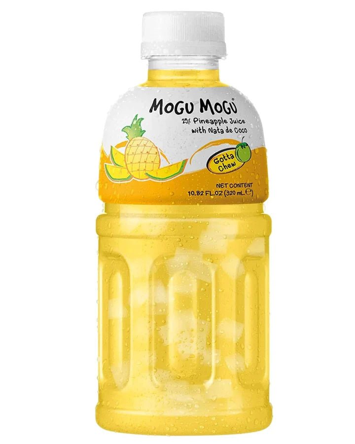 MOGU MOGU PINEAPPLE FLAVORED DRINK - 320ML - MOGU MOGU