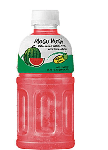 MOGU MOGU WATERMELON FLAVORED DRINK - 320ML - MOGU MOGU