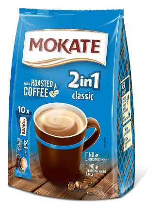 MOKATE 2 IN 1ROASTED COFFEE CLASSIC - 14G - MOKATE