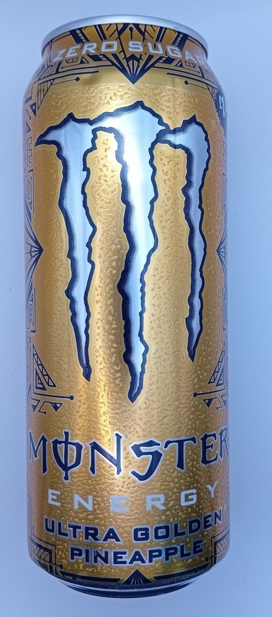 MONSTER ENERGY ULTRA GOLD PINEAPPLE - 500ML - MONSTER