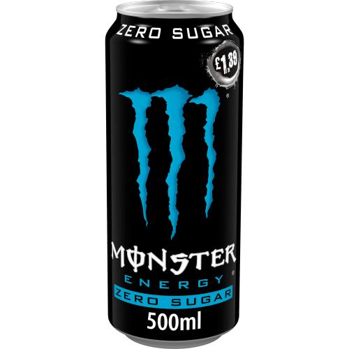 MONSTER ZERO SUGAR - 500ML - MONSTER